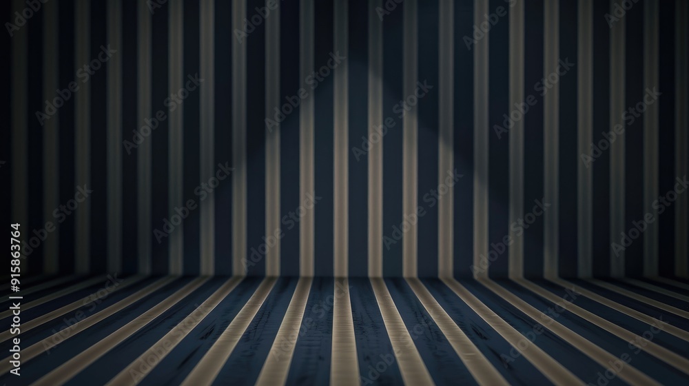 Striped Wallpaper with a Dark Blue Background Striped Wallpaper with a Dark Blue Background