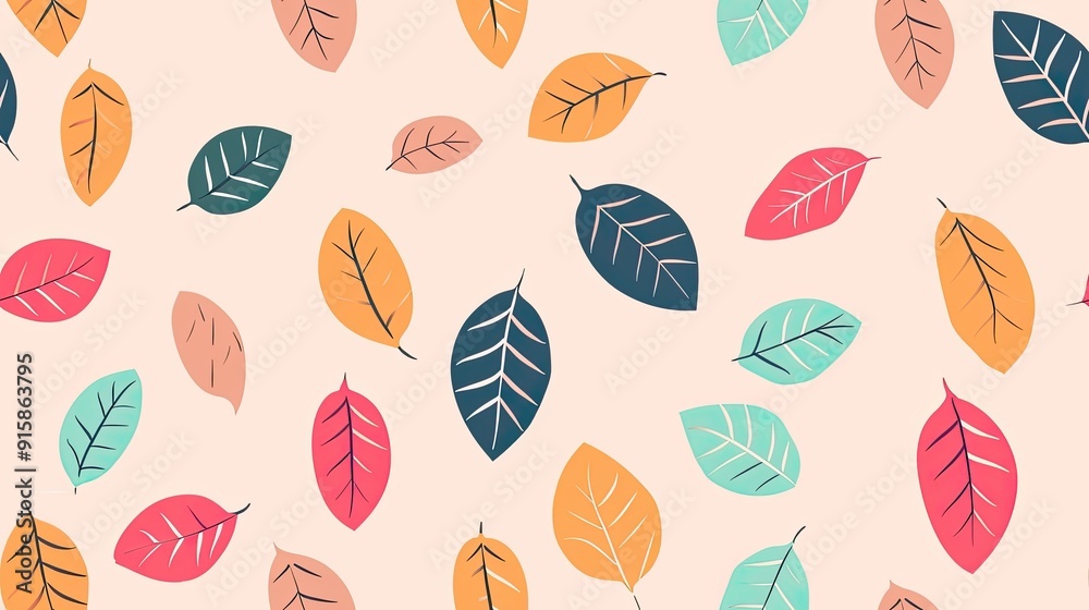 autumn leaves pattern autumn leaves pattern