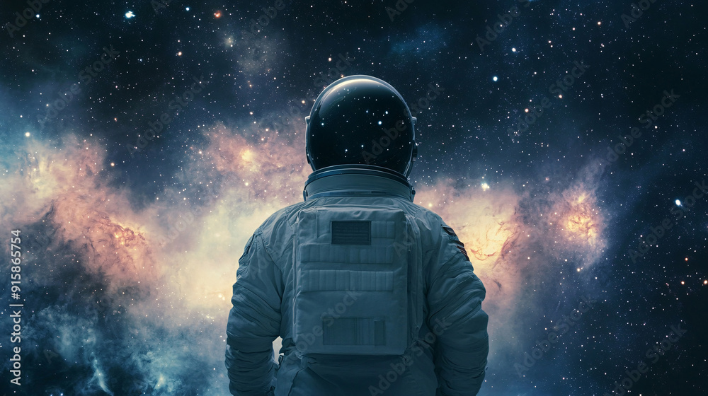 astronaut in space