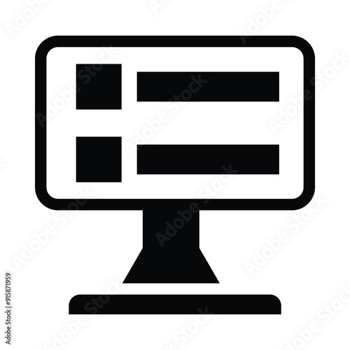 computer, pc, desktop, cpu, monitor, computer pc desktop icon