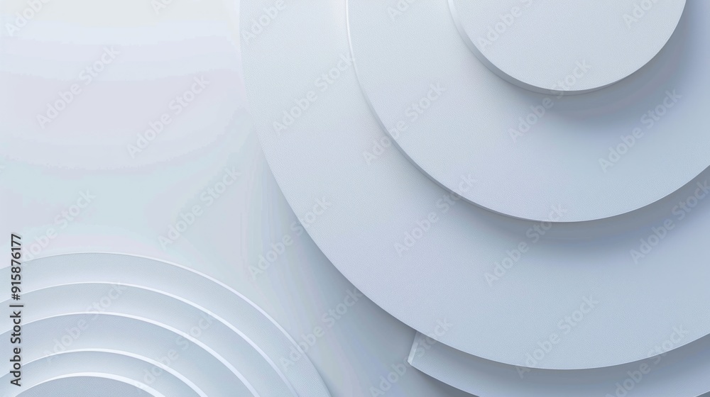 A white wall covered with colorful circles A white wall covered with colorful circles