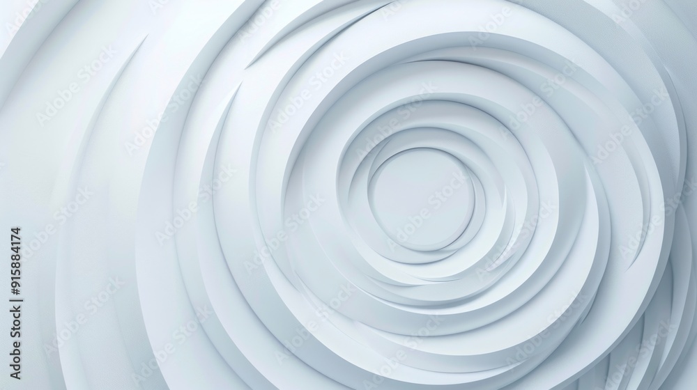 A close-up shot of a white paper spiral A close-up shot of a white paper spiral