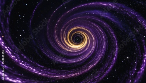 spiral galaxy background generative ai