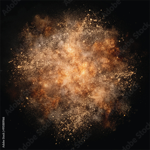 explosion of fire