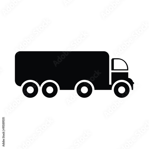 truck, container truck, load truck, power truck, heavy truck, long truck icon