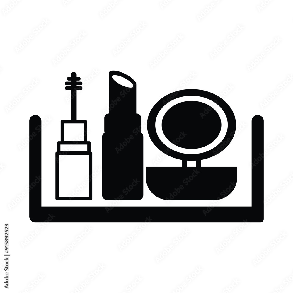 cosmetic set, cosmetic, Lipistic, make up set icon cosmetic set, cosmetic, Lipistic, make up set icon