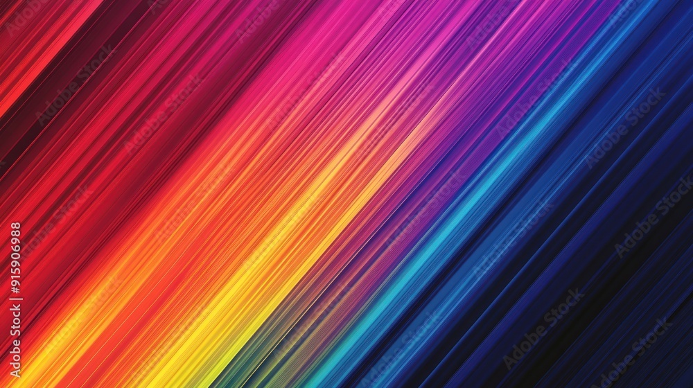 Abstract Rainbow Diagonal Lines Abstract Rainbow Diagonal Lines