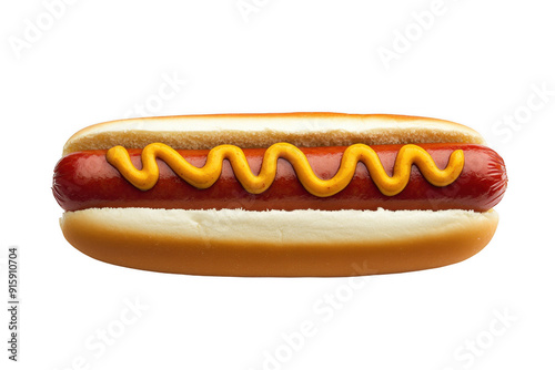 Hot Dog with Mustard and Ketchup