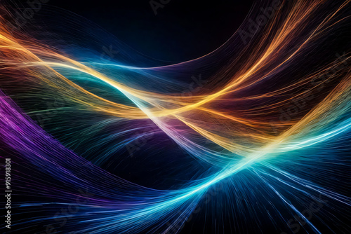 Light Speed Motion Technology Background