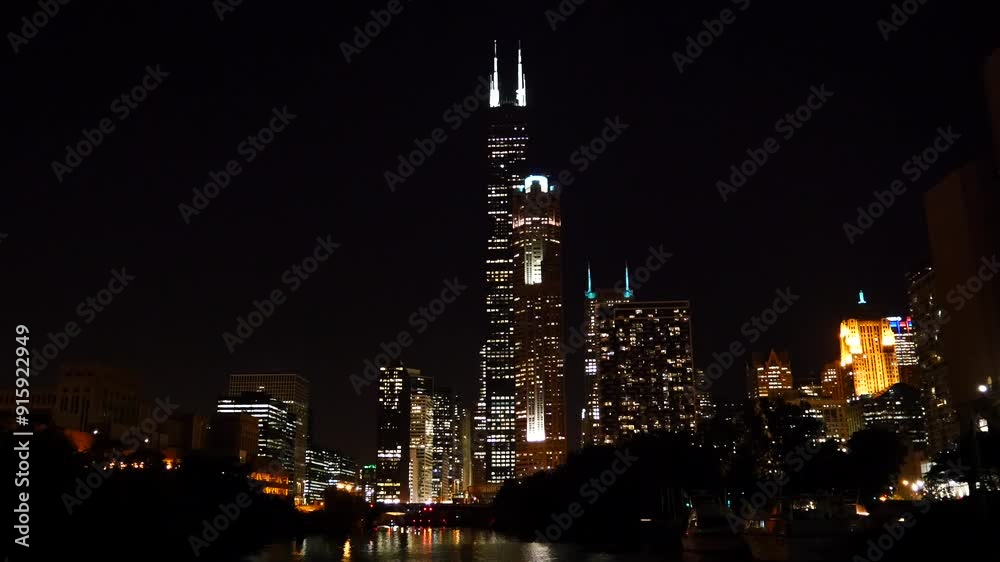custom made wallpaper toronto digitalSailing the Chicago River downtown