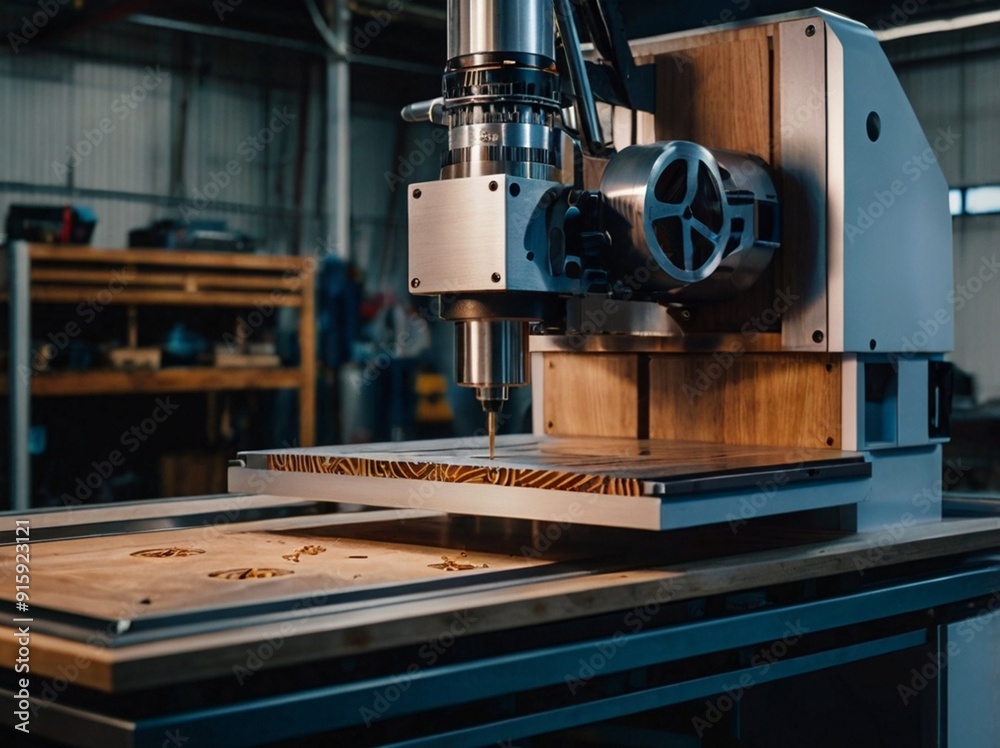 Fototapeta premium machine in factory