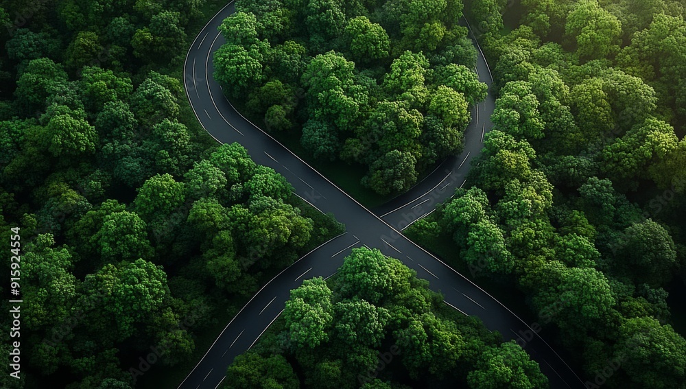Aerial view asphalt road on green forest, Curve asphalt road on mountain green forest, Countryside road passing green forrest and mountain. Aerial view asphalt road on green forest, Curve asphalt road on mountain green forest, Countryside road passing green forrest and mountain.