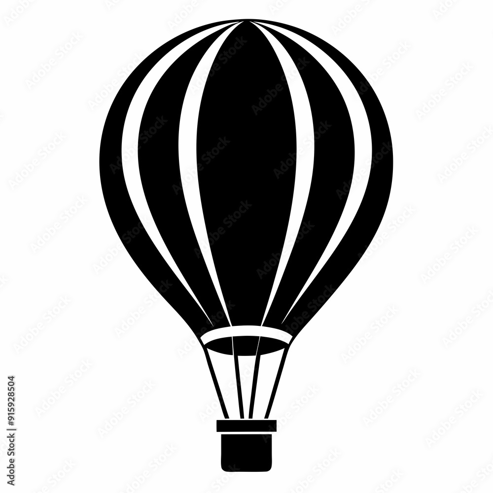 Hot Air Balloon, hot air balloon vector silhouette, hot air balloon icon
Hot Air Balloon, hot air balloon vector silhouette, hot air balloon icon
