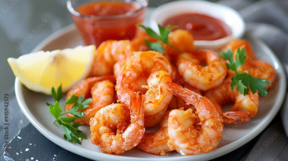 The national cuisine of Canada. Snack shrimp. The national cuisine of Canada. Snack shrimp.