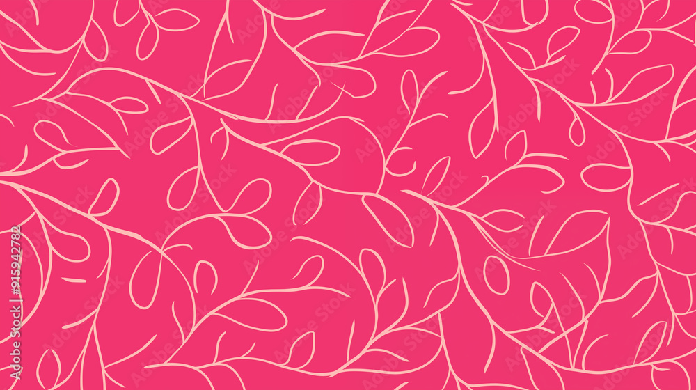 Circles, Shapes, Waves, Pink Floral Objects, Abstract Image, Texture, Pattern Background, Wallpaper, Smartphone Cover and Screen, Cell Phone, Computer, Laptop, 9:16 and 16:9 Format