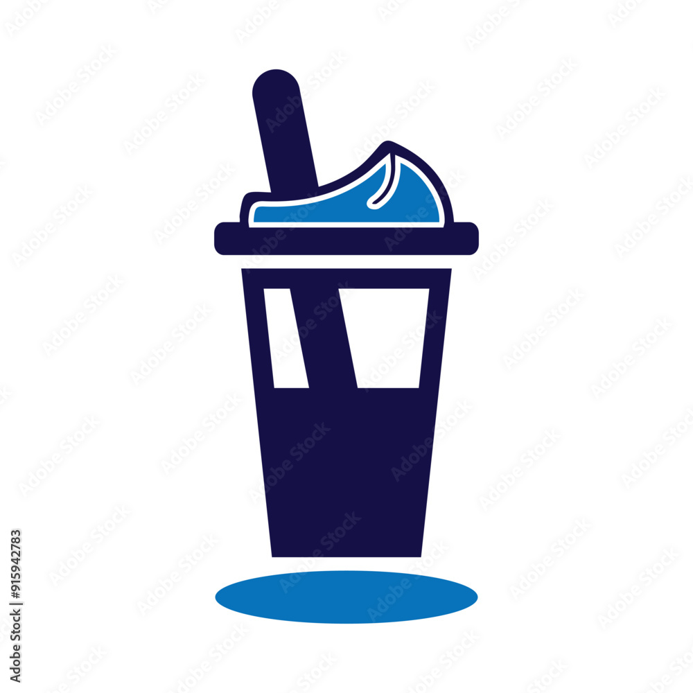 Yogurt, sweet, spoon, yogurt pack with spoon icon Yogurt, sweet, spoon, yogurt pack with spoon icon