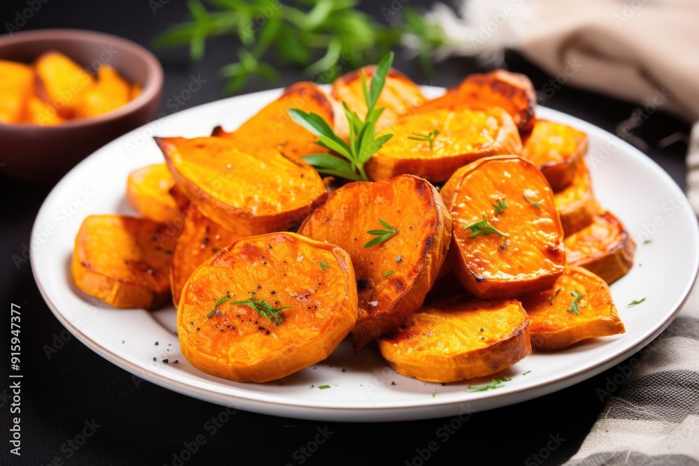 Easy to prepare using an air fryer. sweet potato Easy to prepare using an air fryer. sweet potato
