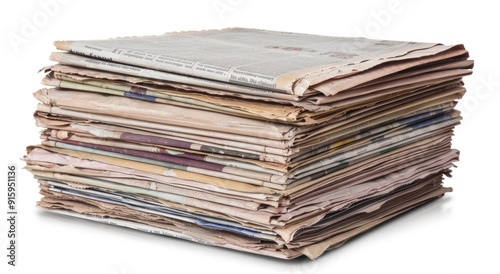 Stack of Newspapers