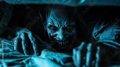 devil vampire portrait