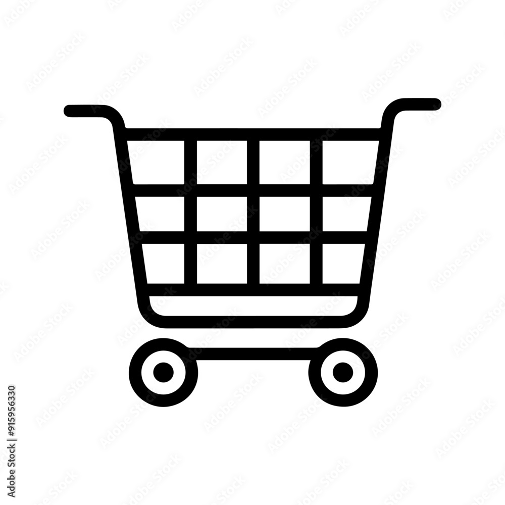 Online Shopping icon or modern line symbol. Vector line art and icon design with bold outline. Black and white Pixel Perfect minimalistic symbol isolated white background. Silhouette simple thin sign Online Shopping icon or modern line symbol. Vector line art and icon design with bold outline. Black and white Pixel Perfect minimalistic symbol isolated white background. Silhouette simple thin sign