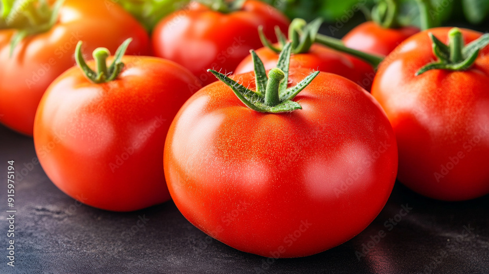 red tomatoes growing on a lush green vine in an organic garden. The vibrant fruits symbolize health, vitality, and abundance, thriving in natural, sunlit conditions red tomatoes growing on a lush green vine in an organic garden. The vibrant fruits symbolize health, vitality, and abundance, thriving in natural, sunlit conditions