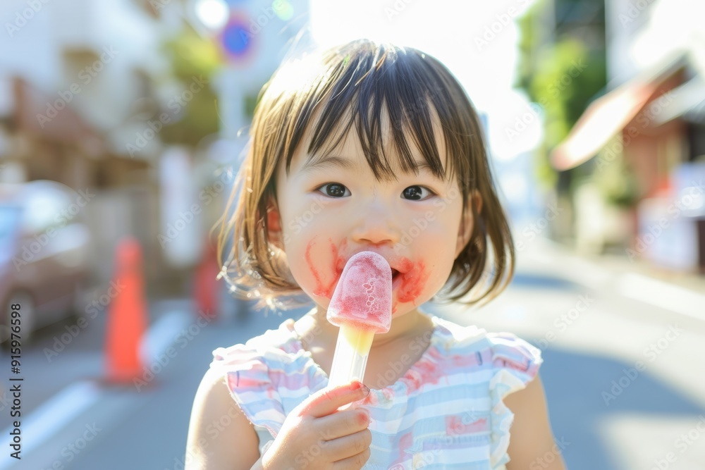Cheerful small girl enjoying her day short hair tousled playfully. Joyful girl short hair her playful spirit captured perfectly. Blend of culture and universal happiness child laughter. Cheerful small girl enjoying her day short hair tousled playfully. Joyful girl short hair her playful spirit captured perfectly. Blend of culture and universal happiness child laughter.