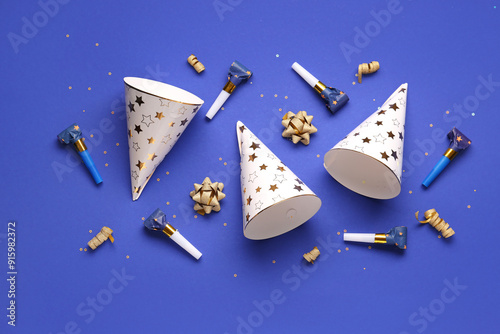 Party celebration flat lay ...