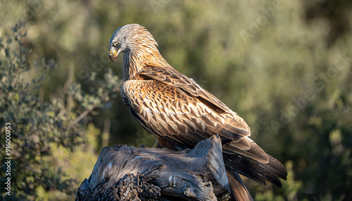 Red Kite (Milvus milvus) photographed in Spain photo