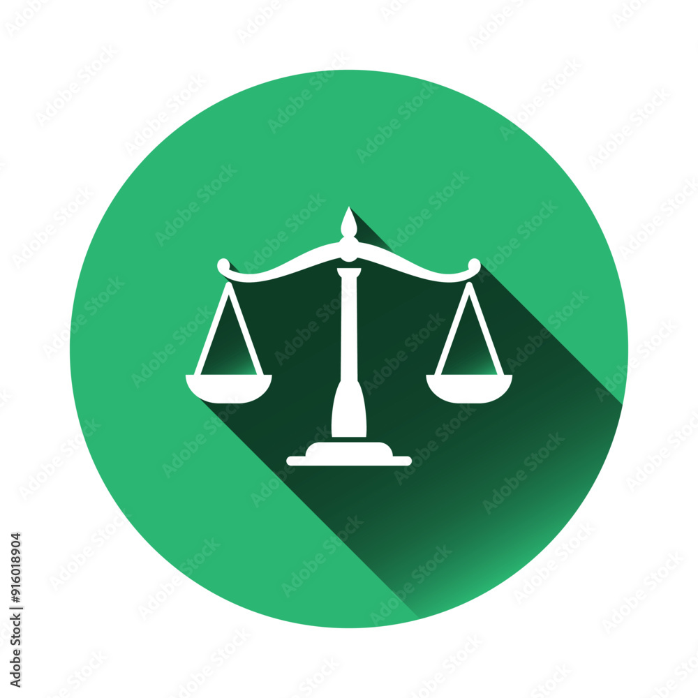 Justice Scale icon template Justice Scale icon template