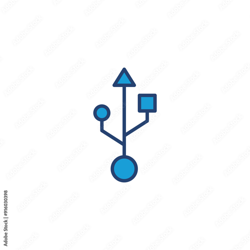 Usb icon vector. Flash disk icon vector Usb icon vector. Flash disk icon vector
