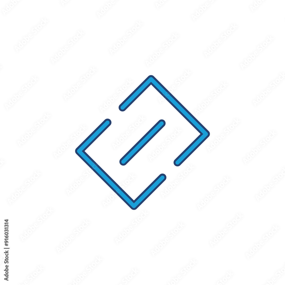 Link icon vector. Hyperlink chain symbol. Link icon vector. Hyperlink chain symbol.