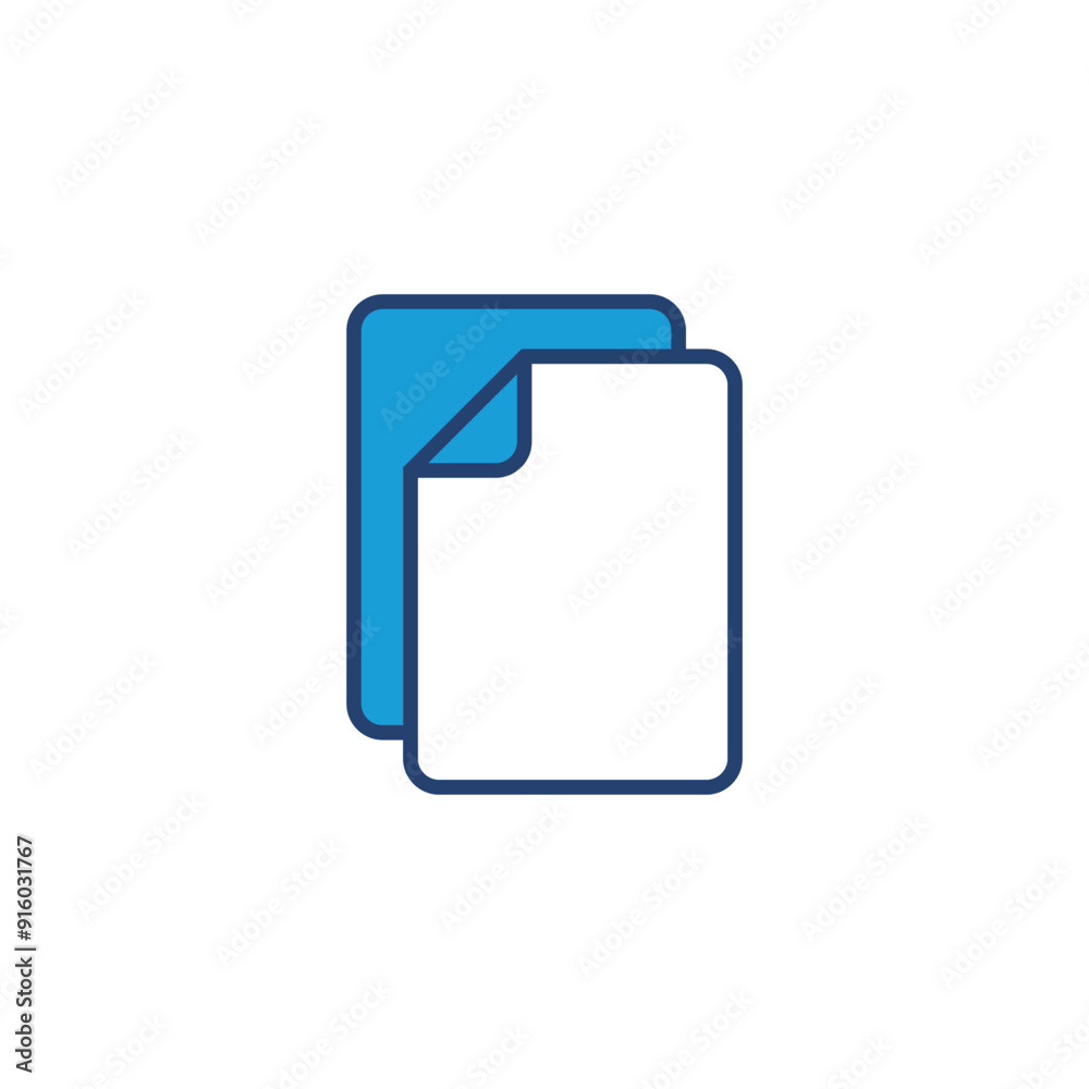 Document icon vector. Paper icon. File Icon Document icon vector. Paper icon. File Icon