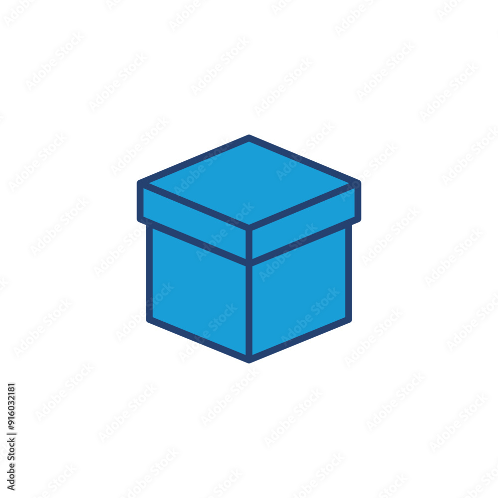 Box icon vector. box vector icon, package, parcel Box icon vector. box vector icon, package, parcel