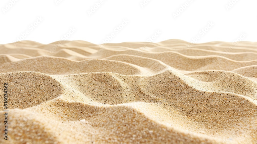 Isolated beach sand texture on white background Isolated beach sand texture on white background