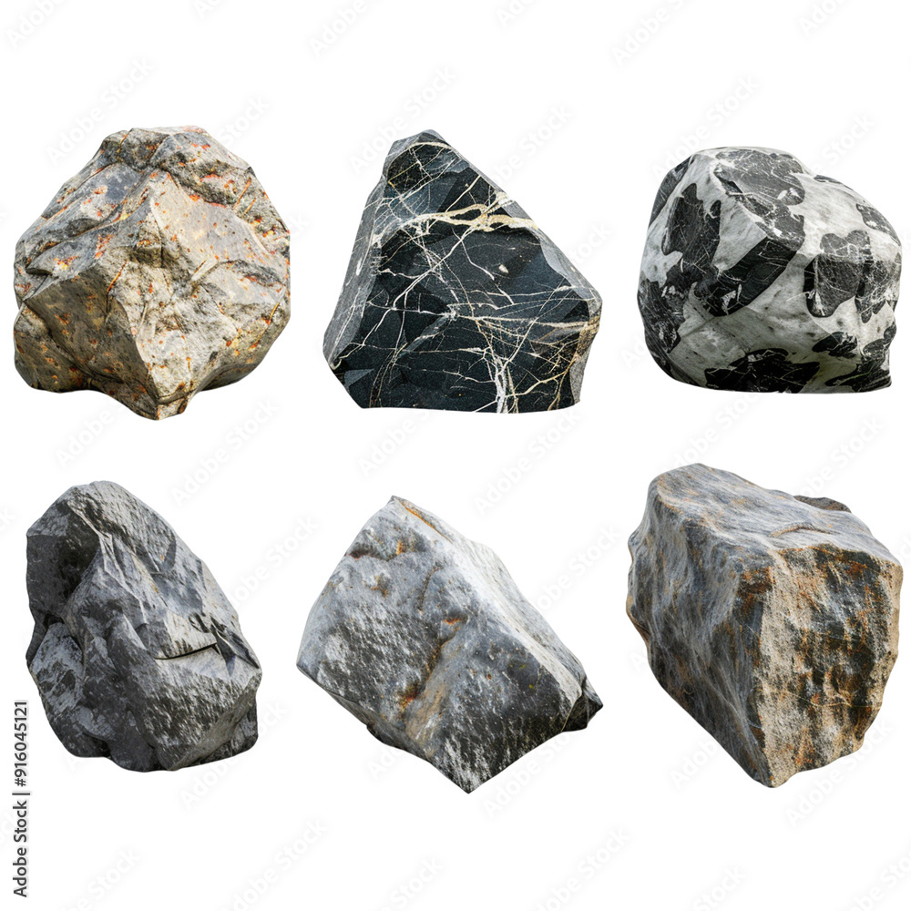 crystal rocks isolated on white background png