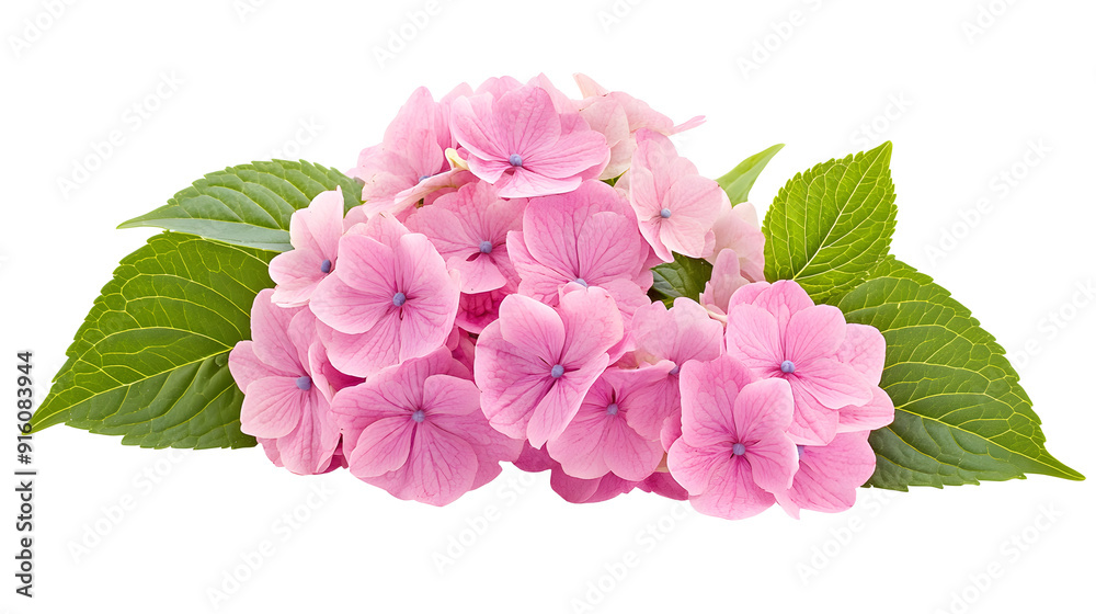 pink hydrangea flowers isolated on transparent background pink hydrangea flowers isolated on transparent background