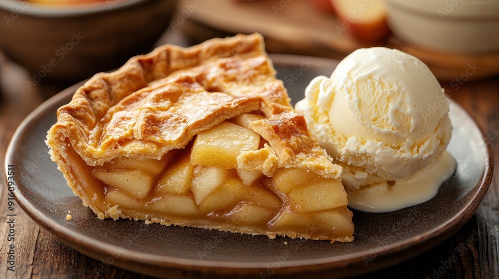 Apple Pie and Ice Cream Apple Pie and Ice Cream