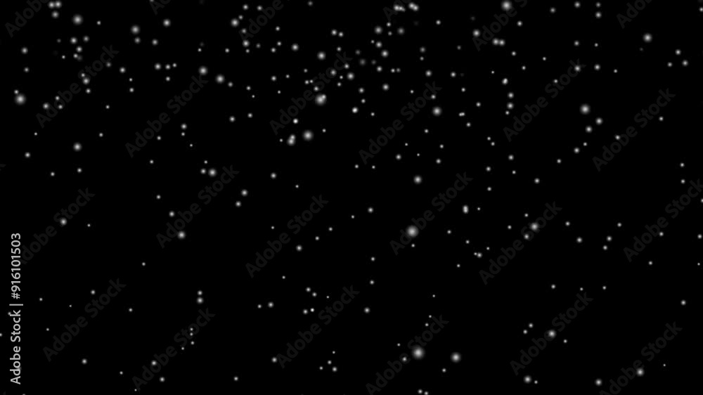 Natural snow in slow motion black background, Falling snowflakes, seamless Christmas time background.
many snow flakes falling from sky on black background, Falling snow in black background in 4K