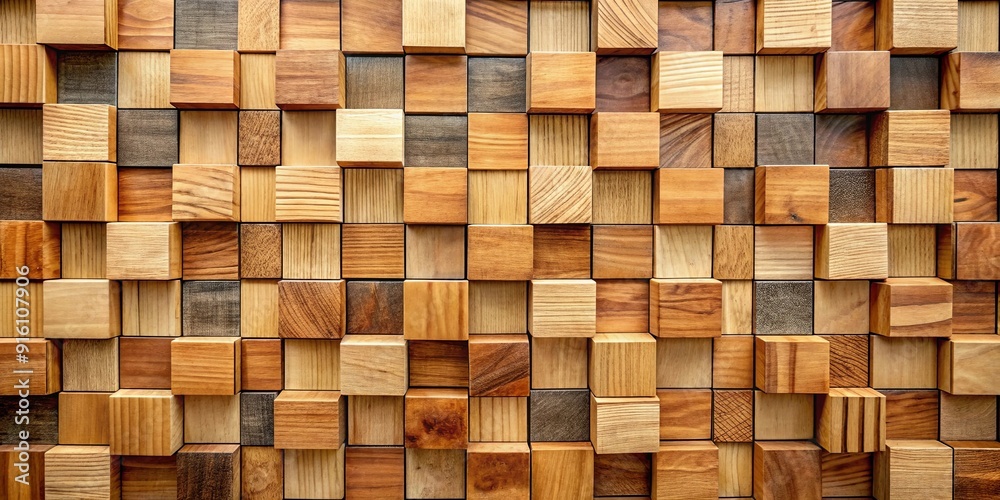 Decorative wooden wall background with a multi-square pattern, wood, decorative, background, texture, squares, geometric Decorative wooden wall background with a multi-square pattern, wood, decorative, background, texture, squares, geometric
