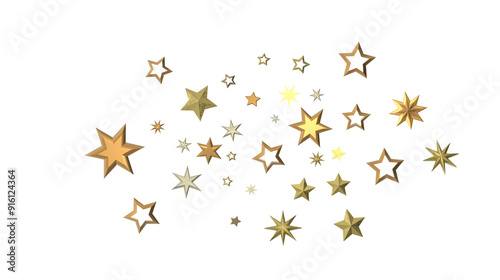 Stars - golden stars -