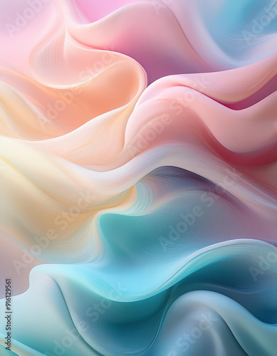 Wallpaper Mural Abstract Elegant Pastel Background Torontodigital.ca