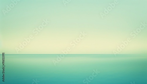 Subtle gradient of soft blues and greens, blending smoothly to create a calm and refreshing flat lay background.