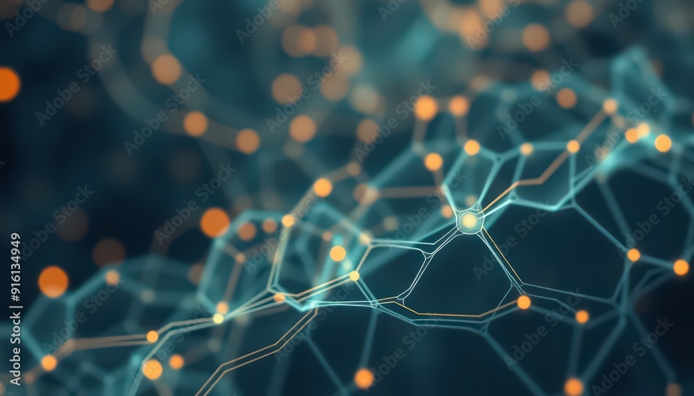 Abstract Network Connection Background. Abstract Network Connection Background.
