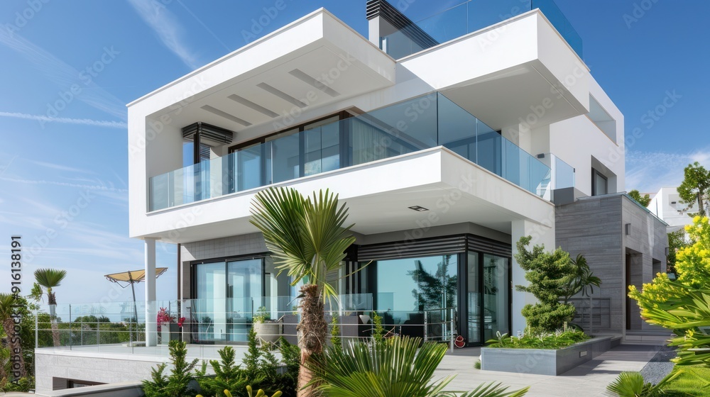 Modern Luxury Villa with Stunning Architectural Design Modern Luxury Villa with Stunning Architectural Design