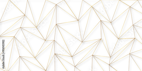 Abstract elegant background golden line texture. Abstract golden geometric overlapping hexagon pattern abstract futuristic background design. data concept, poster, flyer, wallpaper vector illustration