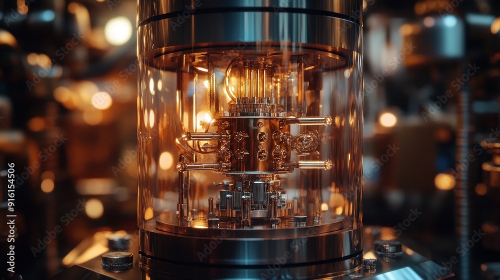 A Close-up View of a Scientific Instrument A Close-up View of a Scientific Instrument