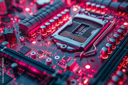 Brain technology ram gaming motherboard with chipset supporting 12th core processors