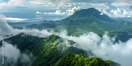 Morning Sea of Fog in Bojong Village, Temanggung
 photo