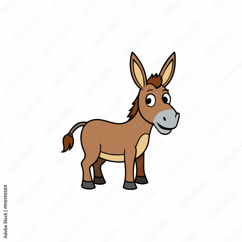 Black mule, mule silhouette, mule vector art, animal icon, Holiday t shirt, mule Vector illustration, mule Line art, pet cartoon drawn trendy logo, eps, svg