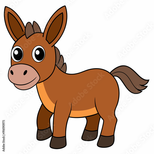 Black mule, mule silhouette, mule vector art, animal icon, Holiday t shirt, mule Vector illustration, mule Line art, pet cartoon drawn trendy logo, eps, svg